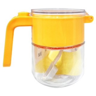 密封調味罐 淺砂黃, 300ml, 1個