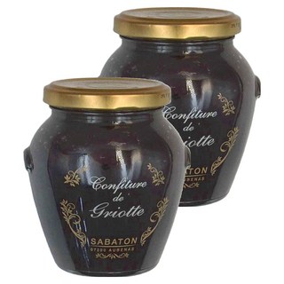 SABATON 沙巴東 紅櫻桃特級果醬 350g, 2罐