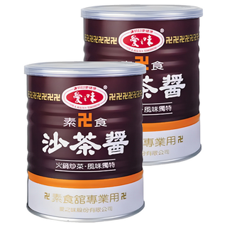 愛之味 素食沙茶醬, 2.8kg, 2罐