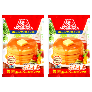 MORINAGA 森永 鬆餅粉，150g, 2包