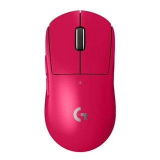 Logitech 羅技 G PRO X 無線輕量滑鼠二代 125 x 63.5 x 40mm 60g, 桃色, 1個