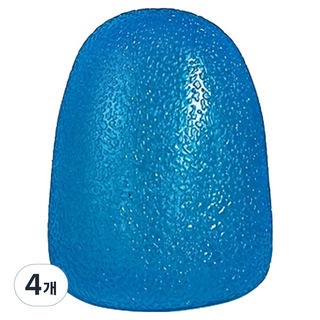 GoodGoodShop 軟Q舒壓球, 藍色, 4個