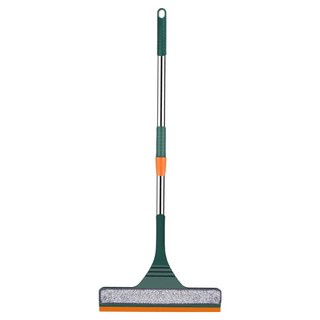 2合1去污刮水擦窗器, 1個, 綠色