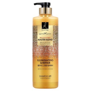 ELASTINE 伊絲婷 大師彈力修護洗髮精 770ml - 專為極受損髮質設計，獨家毛鱗修護技術，清新香氣, 1瓶