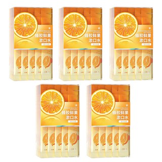 隨身漱口水 S192 清爽香橙 20包, 10ml, 5盒