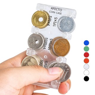 아펙토 남녀공용 휴대용 일본 동전 지갑