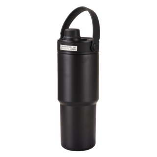 小麥購物 L832 陶瓷保溫杯, 735ml, 1個, 黑色