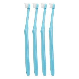 SUNSTAR 三詩達 BUTLER 單束型尖頭軟毛牙刷 顏色隨機, 4支