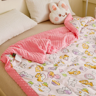 Annette 幼稚園秋冬牛奶針織荳荳棉被組, 小黃狗