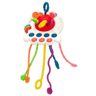 캐스비 유아용 우주선 손감각 발달 토이, 랜덤 발송, 1개