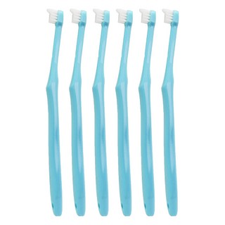 SUNSTAR 三詩達 BUTLER 單束型尖頭軟毛牙刷 顏色隨機, 6支