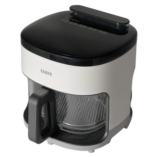 SAMPO 聲寶 微蒸氣玻璃氣炸鍋 4.6kg 4.2L, KZ-BA04G