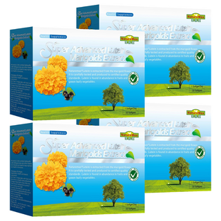 NatureMax 家倍健 金盞花萃取物含葉黃素複方軟膠囊 專利酯化型 含多種維生素, 750mg, 30顆, 4盒