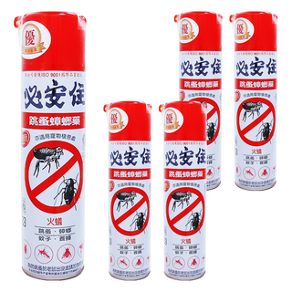 必安住 跳蚤蟑螂藥, 600ml, 5瓶