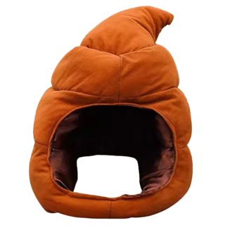 年輕人市集 角色派對娃娃帽 便便造型, 1個, 卡通人物造型