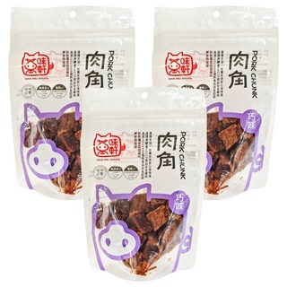 萬味軒 巧味肉角, 150g, 3包