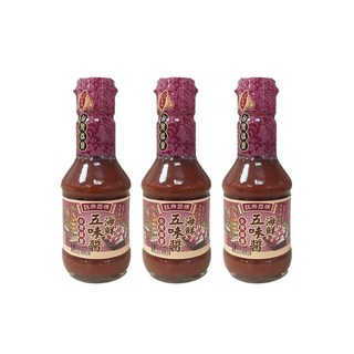 味全 台灣搵醬 海鮮五味醬, 200g, 3瓶