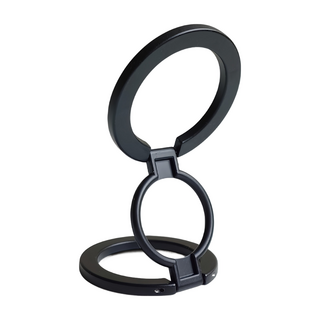 HONG JIN 宏晉 雙面磁吸手機支架, 1個, 黑色