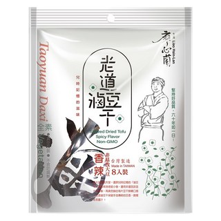 大溪廖心蘭豆干 老道滷豆干 香辣 傳統風味 獨立包裝, 152g, 1袋