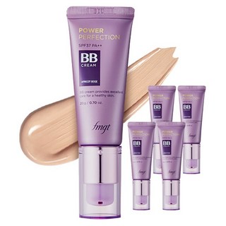 THE FACE SHOP 菲詩小舖 fmgt完美能量BB霜 SPF37 PA++, V203 Natural Beige, 20g, 5條