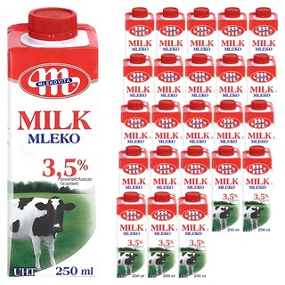 MLEKOVITA 3.5%滅菌牛奶, 250ml, 24個