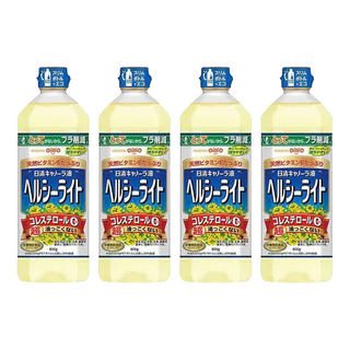 OilliO 油菜籽油, 880毫升，適合各種烹調方式，少油煙安心全家食用, 800g, 4瓶