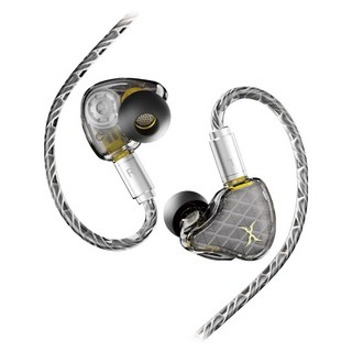 FOXXRAY 狐鐳 高清晰雙動圈 入耳式 監聽耳機 FXR-IEM-201, 單色