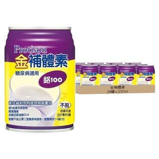 金補體素 鉻100 無糖不甜, 237ml, 24罐