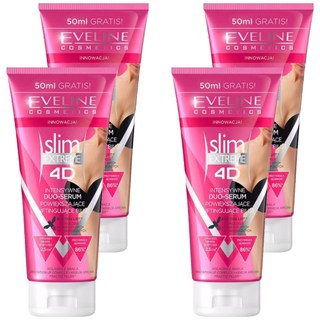 EVELINE 極效4D 豐盈緊緻美胸霜 4條 緊實肌膚 改善鬆弛 展現自信魅力, 200ml