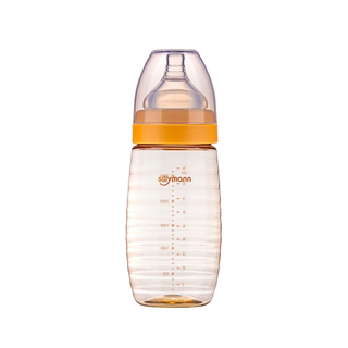 sillymann 寬口徑母乳實感PPSU奶瓶 260ml, 韓國製造, 蜂蜜, 1個
