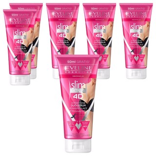 EVELINE 極效4D 豐盈緊緻美胸霜, 200ml, 6條