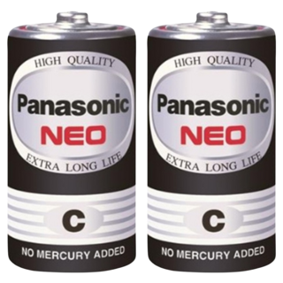 Panasonic 台灣公司貨 錳乾電池 2號, 2顆, 1組