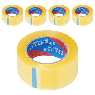 comet 透明封箱膠帶 100m x 4.8cm, 5捲