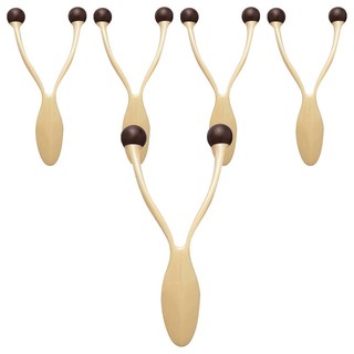 VeSS 臉部笑肌滾輪按摩器 遠紅外線天然礦石配合, 5個, CRF-800