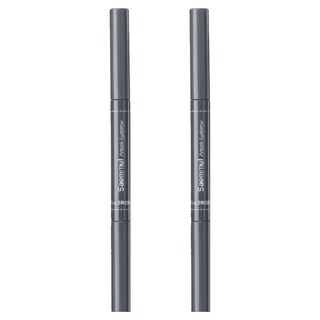 THe SaeM 得鮮 自然柔順持色眉筆, 眉筆+眉刷, 一筆快速完妝, 05 自然棕, 2支