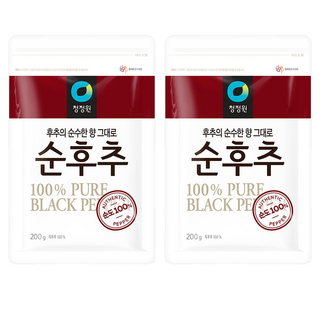 清淨園 黑胡椒粉, 200g, 2包