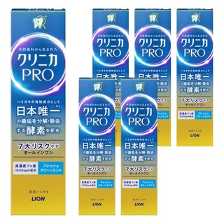 LION 獅王 固齒佳 台灣公司貨 PRO 酵素牙膏 晨淨薄荷, 95g, 6條