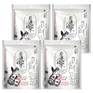 大溪廖心蘭豆干 老道滷豆干 (非基改黃豆、香辣夠味、獨立包裝), 152g, 4袋