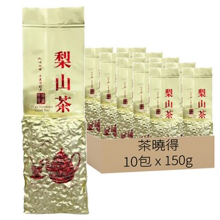 茶曉得 梨山特等午時嫩摘烏龍茶葉 2.5斤, 150g, 10包, 1袋