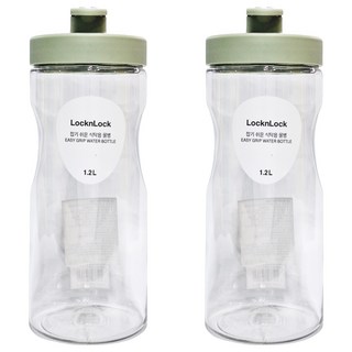 LocknLock 樂扣樂扣 PET冷水壺, 綠色, 1.2L, 2個
