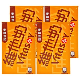 Vitasoy 維他奶 麥精豆奶, 250ml, 4入