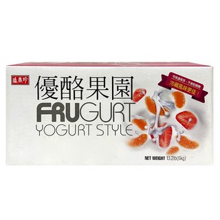 盛香珍 優酪果園果凍 綜合口味, 6kg, 1盒