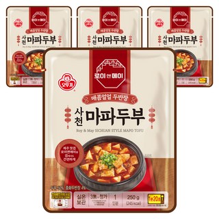 OTTOGI 不倒翁 Roy&May 四川麻婆豆腐, 4個, 250g