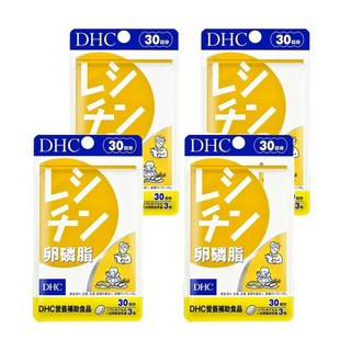 DHC 卵磷脂 30日份，萃取自大豆卵磷脂，維持健康提升記憶力, 90顆, 415mg, 4包