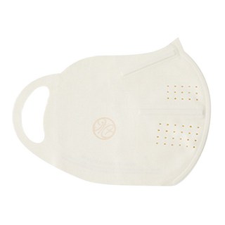 MODELO 女性專用皮膚科研發防紫外線運動口罩, 1個, 象牙色