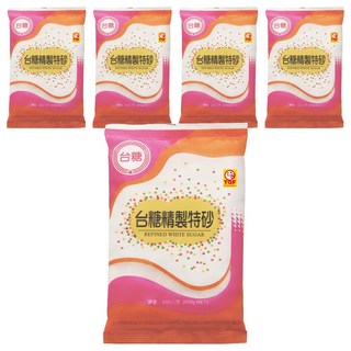 台糖 精製特砂, 500g, 5包