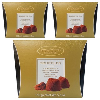 Hamlet Excelsium 金色松露巧克力, 3個, 150g