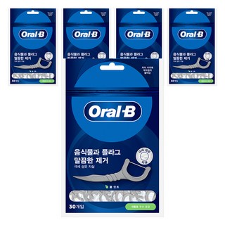 Oral B 一次性牙線, 30支, 5包