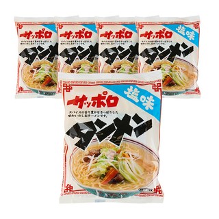 Sapporo Ichiban 鹽味拉麵 83g, 5包