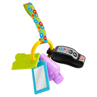 fisher-price 費雪 鑰匙圈, 趣味遊戲 多色, 1個